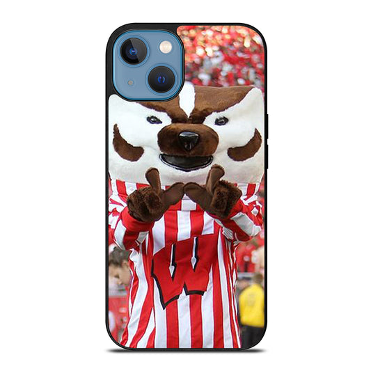 Wisconsin Mascot Image iPhone 13 Case