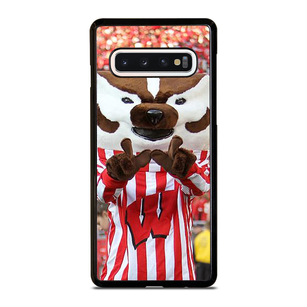 Wisconsin Mascot Image Samsung Galaxy S10 Case