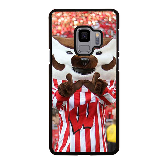 Wisconsin Mascot Image Samsung Galaxy S9 Case