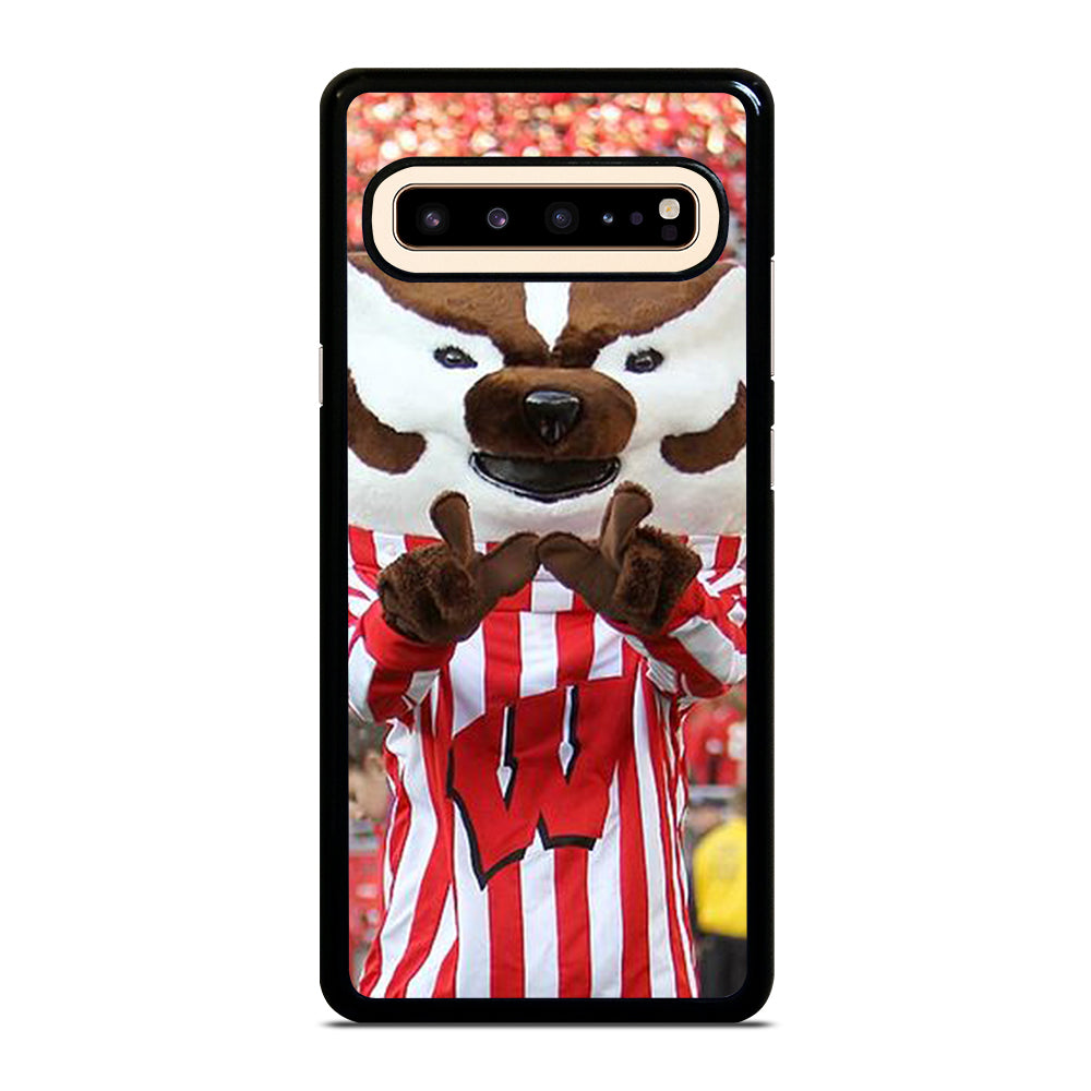 Wisconsin Mascot Image Samsung Galaxy S10 5G Case