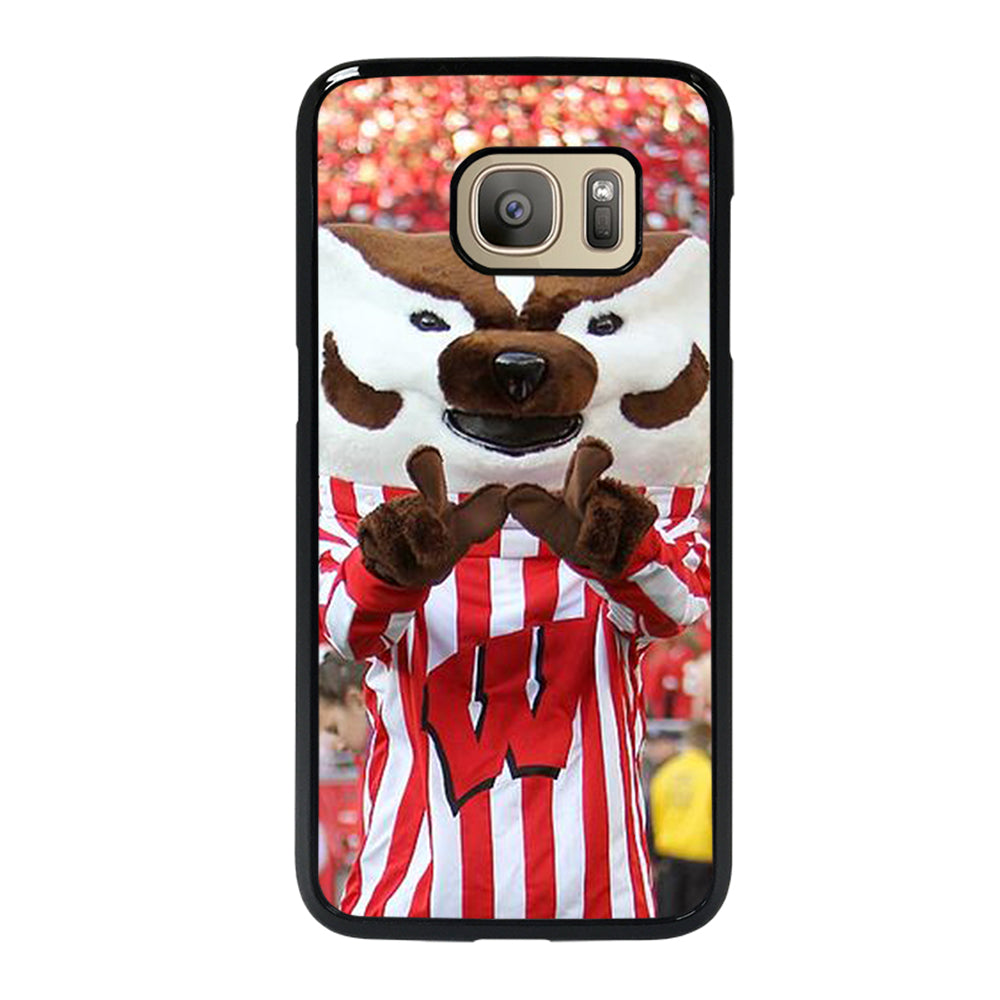 Wisconsin Mascot Image Samsung Galaxy S7 Case