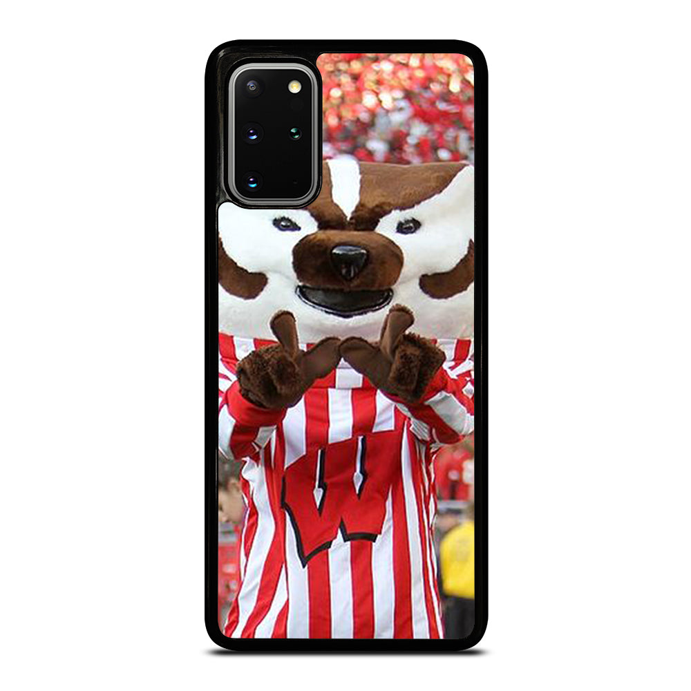 Wisconsin Mascot Image Samsung Galaxy S20 Plus / S20 Plus 5G Case