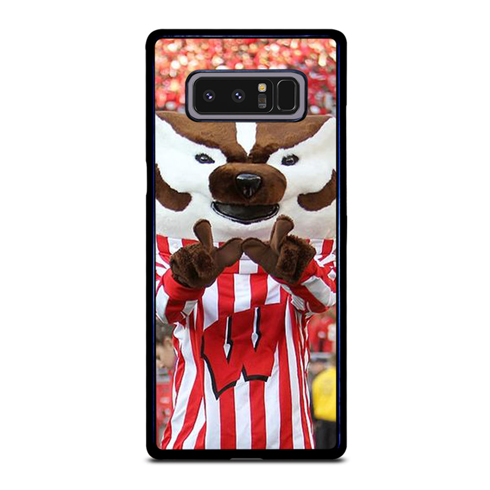 Wisconsin Mascot Image Samsung Galaxy Note 8 Case
