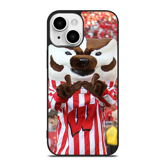 Wisconsin Mascot Image iPhone 13 Mini Case