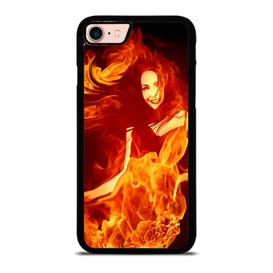 Woman In Fire iPhone 7 / 8 Case
