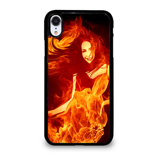 Woman In Fire iPhone XR Case