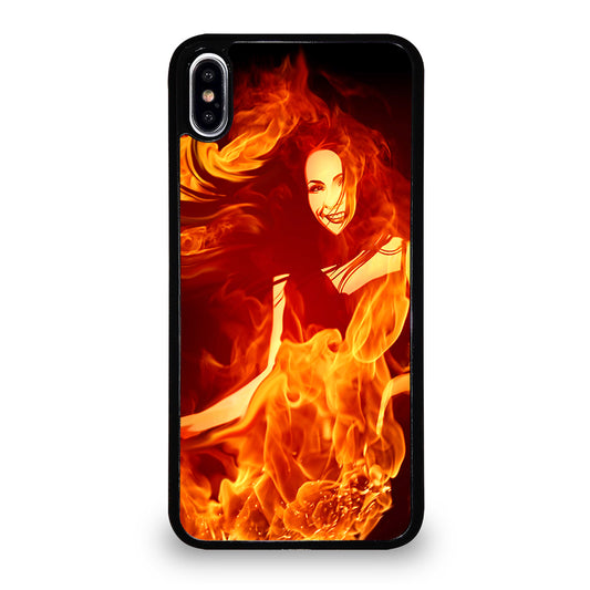 Woman In Fire iPhone XS Max Case