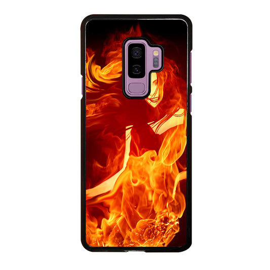 Woman In Fire Samsung Galaxy S9 Plus Case
