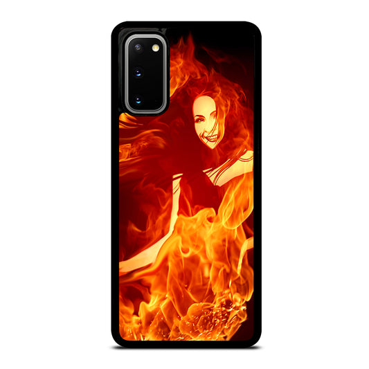 Woman In Fire Samsung Galaxy S20 / S20 5G Case