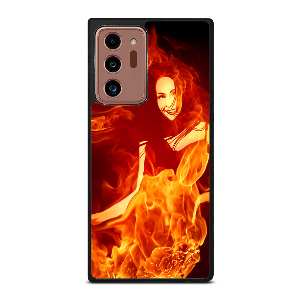 Woman In Fire Samsung Galaxy Note 20 Ultra Case