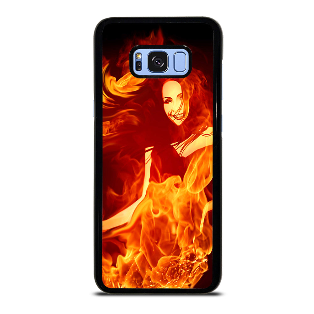 Woman In Fire Samsung Galaxy S8 Plus Case