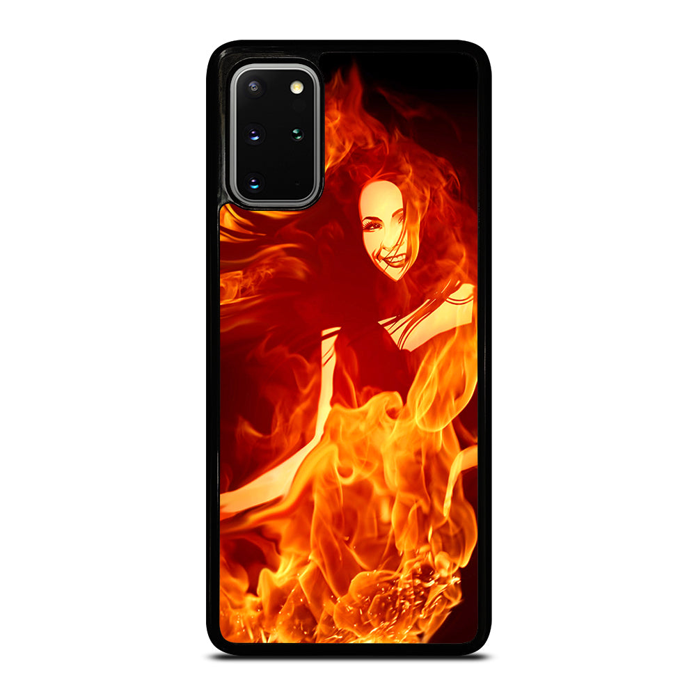 Woman In Fire Samsung Galaxy S20 Plus / S20 Plus 5G Case