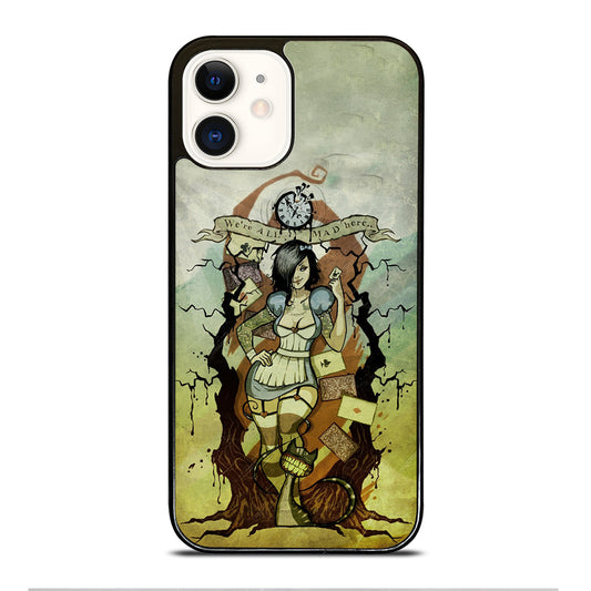 Zombie Alice In Wonderland iPhone 12 Case