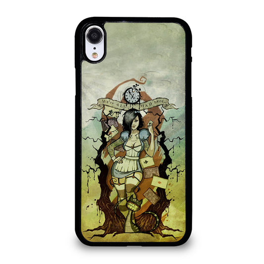 Zombie Alice In Wonderland iPhone XR Case