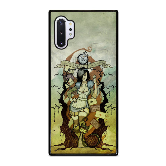 Zombie Alice In Wonderland Samsung Galaxy Note 10 Plus Case