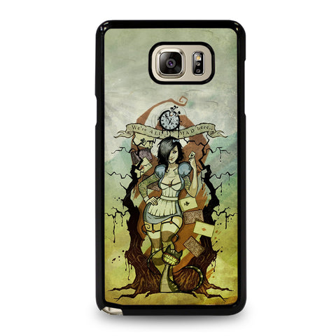 Zombie Alice In Wonderland Samsung Galaxy Note 5 Case