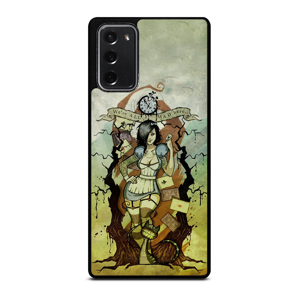 Zombie Alice In Wonderland Samsung Galaxy Note 20 Case
