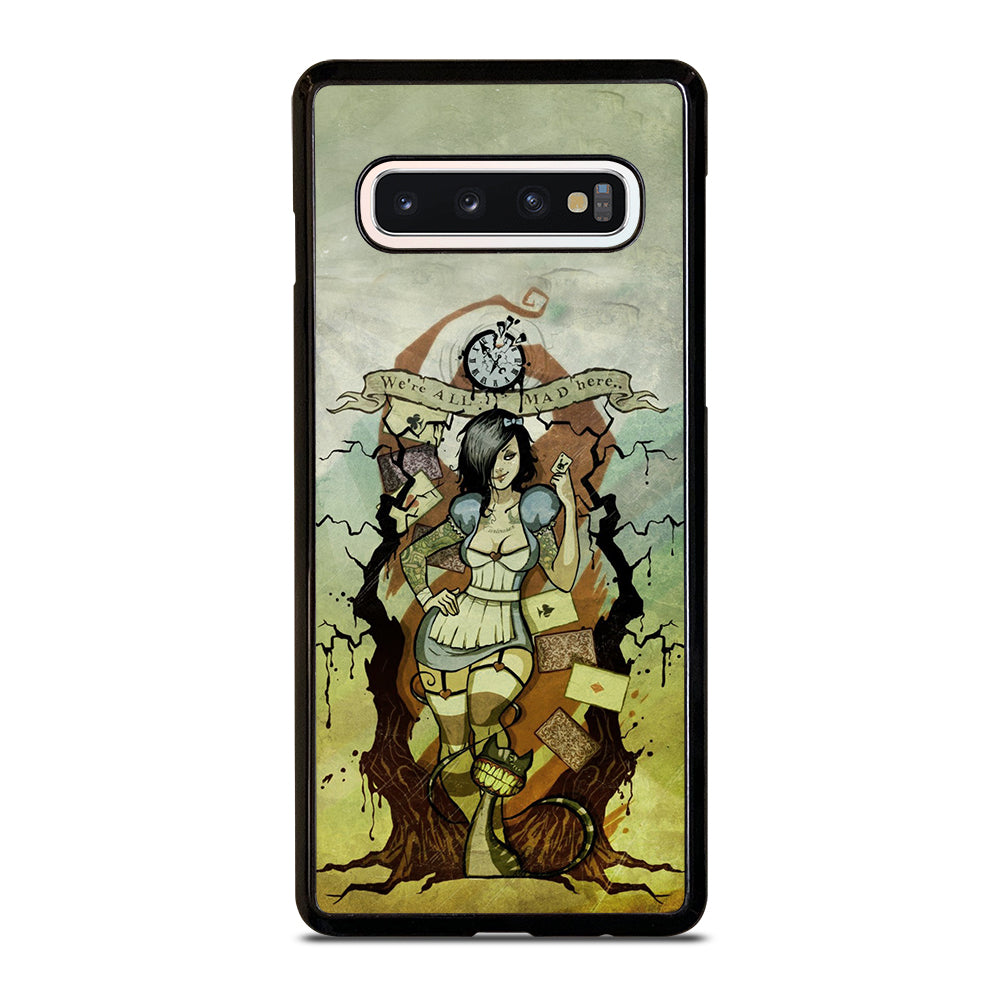 Zombie Alice In Wonderland Samsung Galaxy S10 Case