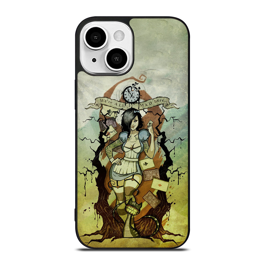 Zombie Alice In Wonderland iPhone 13 Mini Case