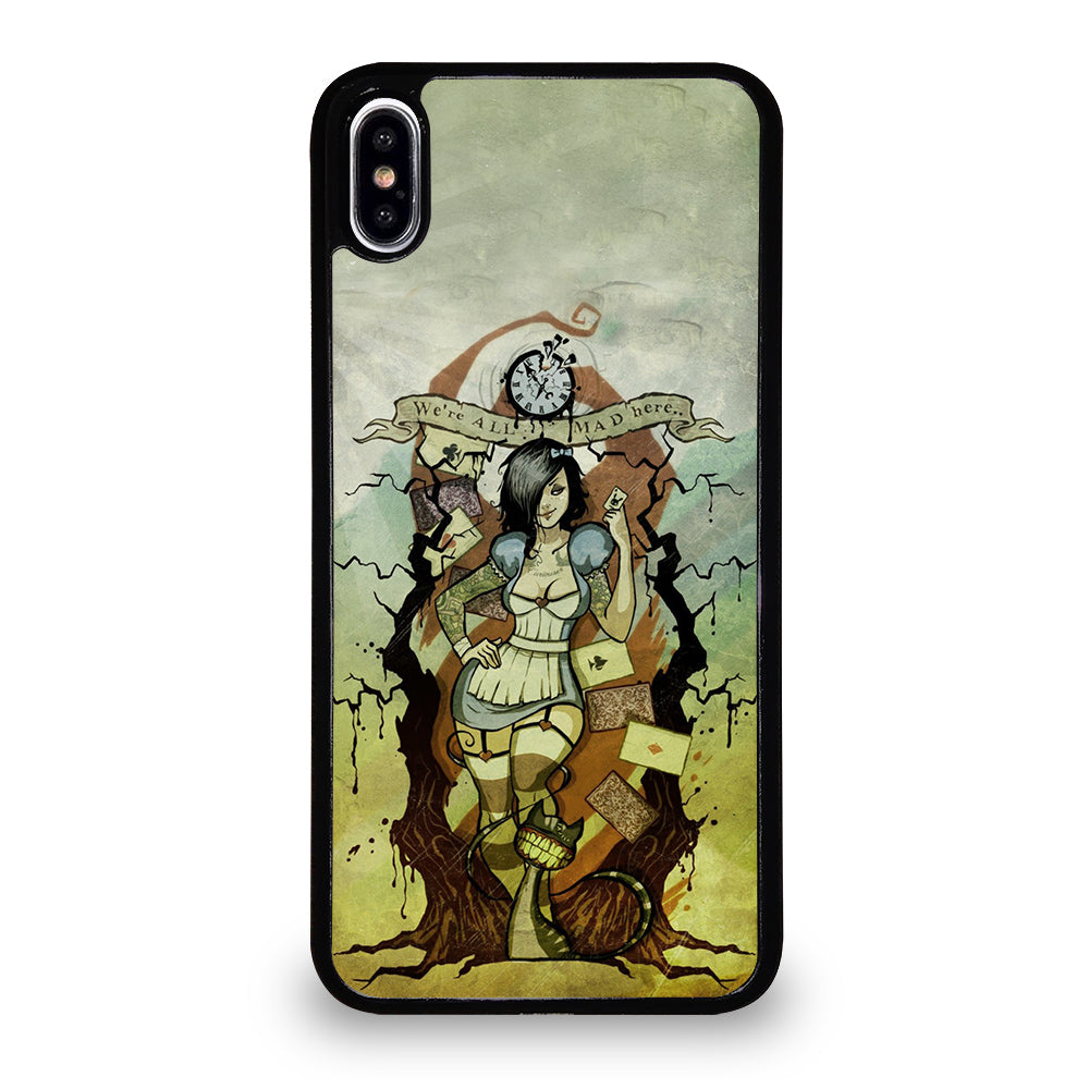Zombie Alice In Wonderland iPhone XS Max Case