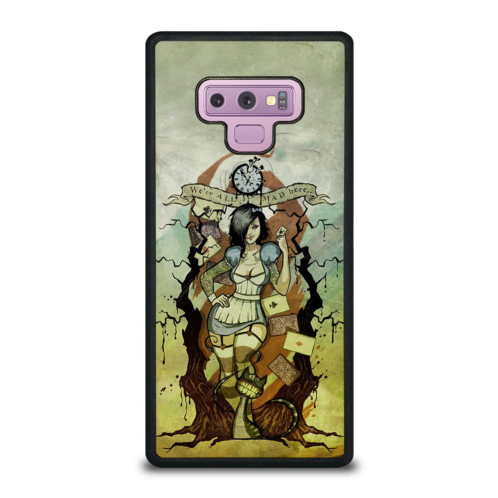 Zombie Alice In Wonderland Samsung Galaxy Note 9 Case